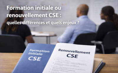 Formation initiale ou renouvellement CSE : quelles différences et quels enjeux ?