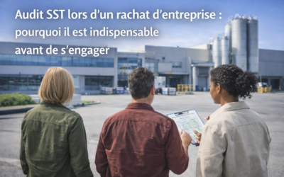 Audit SST lors d’un rachat d’entreprise : pourquoi il est indispensable avant de s’engager