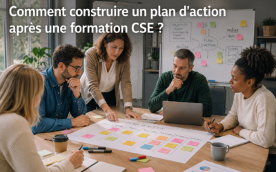 Comment construire un plan d&rsquo;action après une formation CSE ?