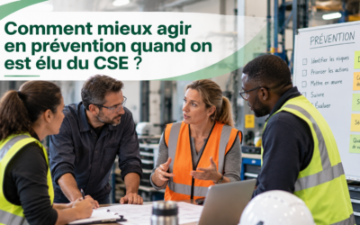 Comment mieux agir en prévention quand on est élu du CSE ?